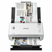 Epson DS-410 Document Scanner, 600 dpi Optical Resolution, 50-Sheet Doc Feed B11B249201